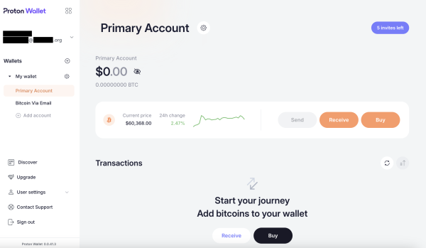 Proton Wallet Review: A Bitcoin Software Wallet That Simplifies Transactions3