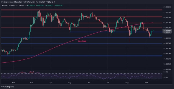 Bitcoin Price Analysis: BTC Is on its Way to $60K and $64K if it Remains Above This Level0