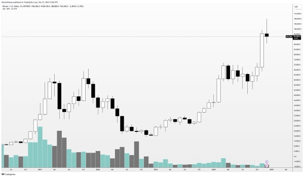 Trader Issues Bitcoin Alert, Says BTC ‘Doesn’t Look Great’ After Double-Digit Percentage Fall From All-Time High0