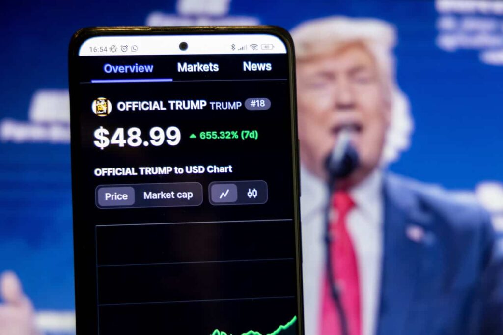 Trump meme coin sees $38 billion in trading since launch