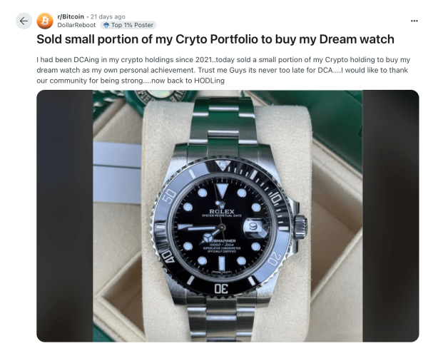 From Crypto Gains to Timeless Treasures: Bitcoiners Embrace Luxury Watches1