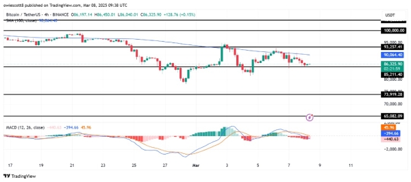 Bitcoin Stalls: Weak Momentum Puts $85,211 Recovery In Doubt0