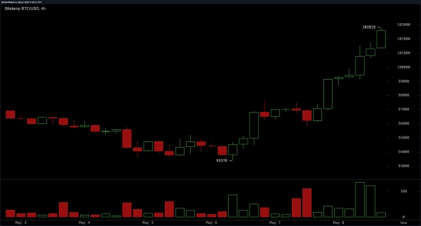 Bitcoin’s Latest Climb to $102,800 Fueled by Rush of Institutional Activity, Experts Say0