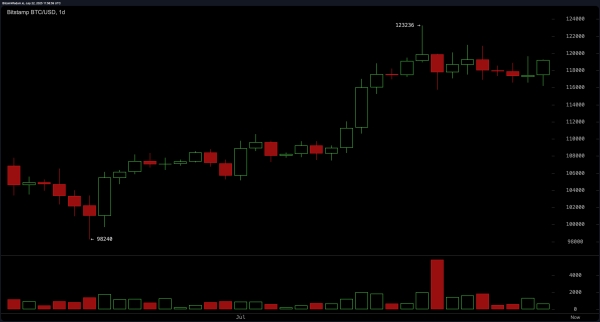 Bitcoin Price Watch: Short-Term Rally Holds Above $119K With Bullish Momentum0