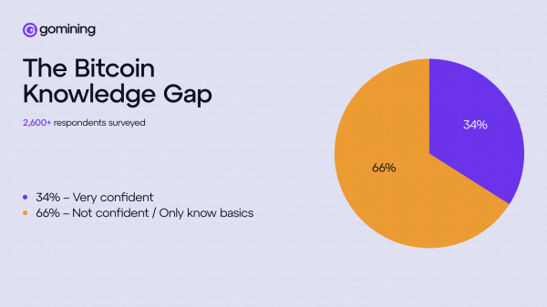70% of Bitcoin Users Don’t Understand How It Works, GoMining Survey Finds0