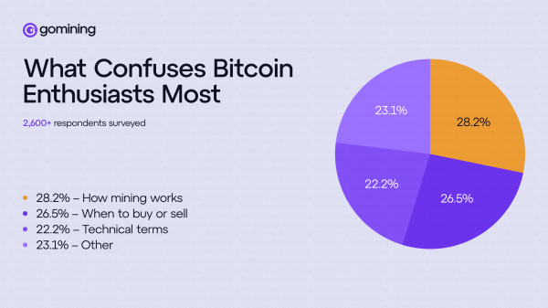70% of Bitcoin Users Don’t Understand How It Works, GoMining Survey Finds1